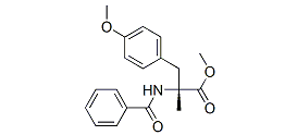 N-Benzoyl-O,a-dimethyl-D-tyrosine Methyl Ester